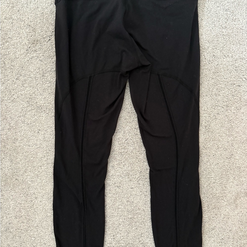 Lululemon soft leggings with back leg detail